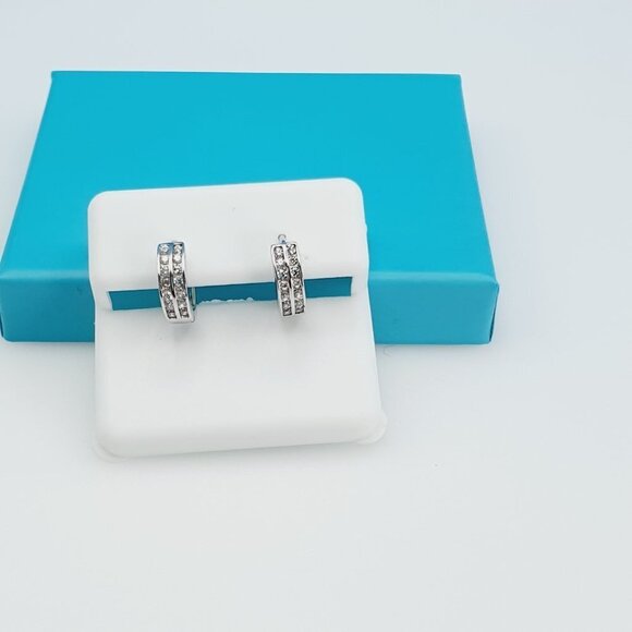 "925 Sterling Silver CZ Beautiful Earrings for Women, 1USPAR4283 - Picture 1 of 11